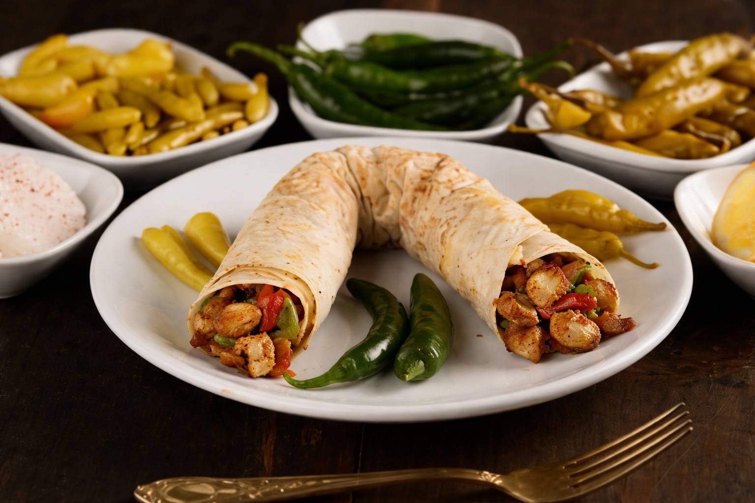 Tavuk Dürüm Tantuni