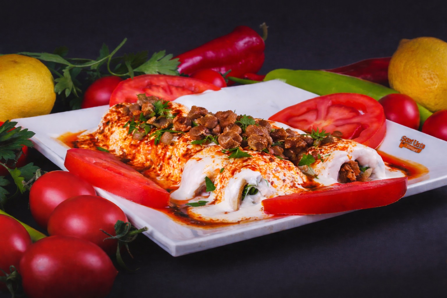 Yoğurtlu Et Tantuni